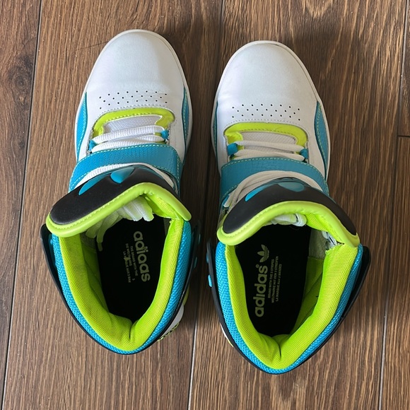 Adidas Originals Roundhouse Sneakers - White/Blue/Navy/Green - Picture 5 of 9